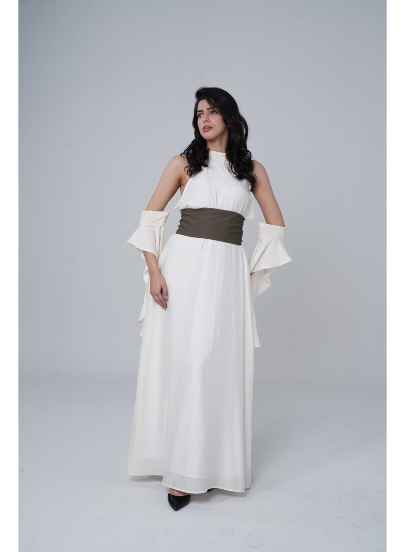 Obaha Jellabiya with corset - Image 2